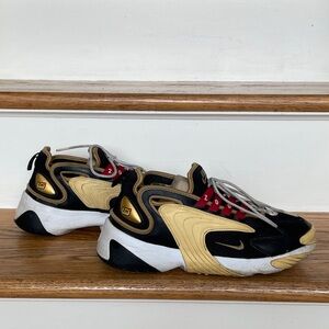 Nike Zoom Icon Clash 2k Black and Gold Sneakers women’s size 8 GUC